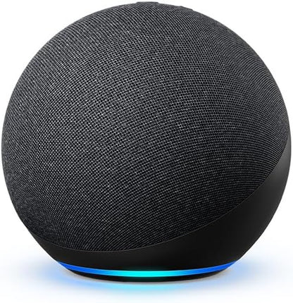 Echo (Newest Model), Alexa Speaker with Premium Sound, Ideal for Large Bedrooms, Living Rooms and Kitchens, Charcoal