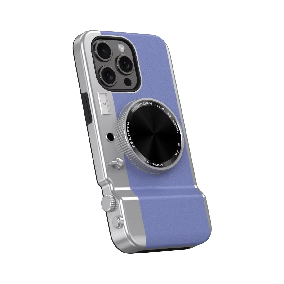 Retro Bluetooth Camera Phone Case for  15 14 13 12 Pro Max Magnetic Cosmetic Mirror for  15Promax Hard Phone Cover