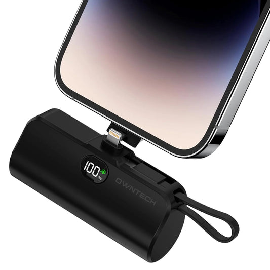 Portable Charger Power Bank for Iphone Android with LED Display 5000Mah Mini Fast Charger Battery Pack Compatible with Iphone 15/14/13/12