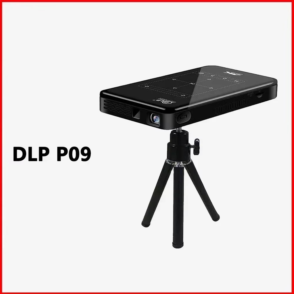 P09-II Portable DLP Mini Pocket Projector Android 9.0 2GB 32GB Home Beamer Support 4K Decoding for Home Theater Video Proyector